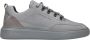 Cycleur de Luxe Grijze Leren Sneaker met Versterkte Hiel Gray - Thumbnail 2