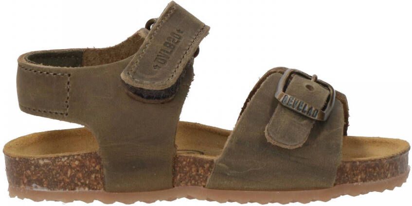 Develab sandaal, Sandalen, Jongen, Maat 23, groen - Schoenen.nl