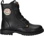 Develab 44316 Veterboots Laarzen Met Veters Meisjes Kids Zwart - Thumbnail 5