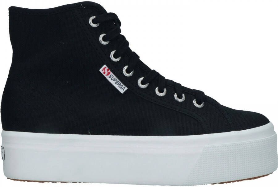 Superga HI TOP Veterboot Zwart