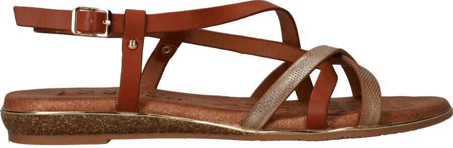 Dstrct Sandaal Sandalen Dames Cognac