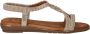 Dstrct Sandalen Dames Goud - Thumbnail 2