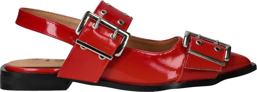 Dstrct Sandalen Dames Rood