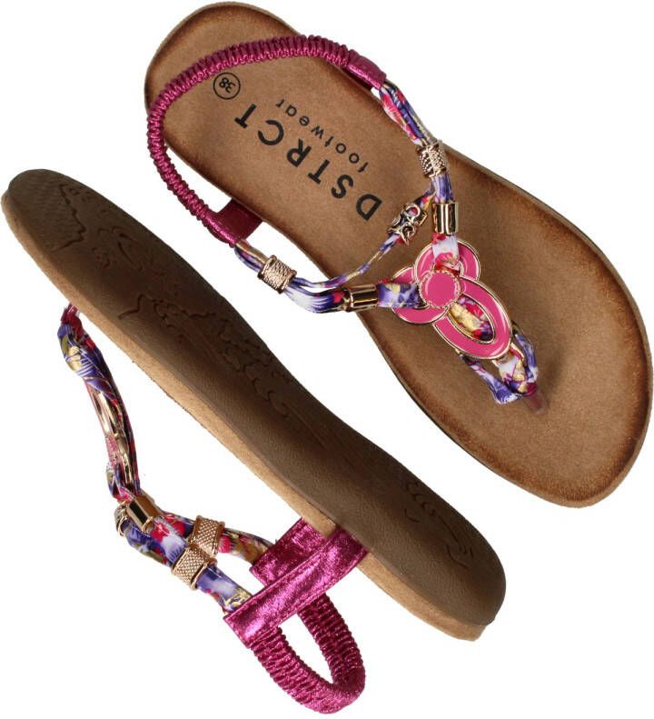 DSTRCT Sandalen Dames Roze