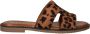 DSTRCT Slippers Dames Bruin - Thumbnail 2