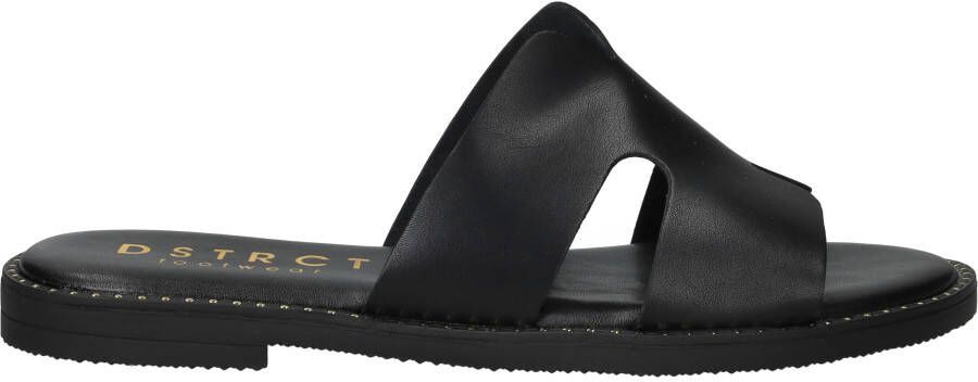 Dstrct Slippers Zwart