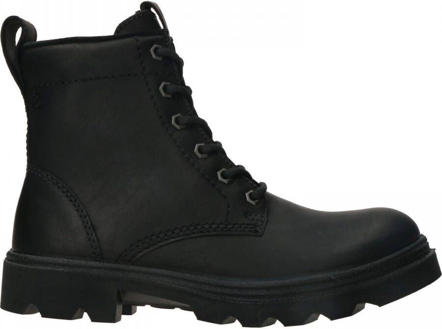 ECCO Grainer W Dames nubuck waterdichte veterboots Zwart Size: 42 (UK 8-8.5)