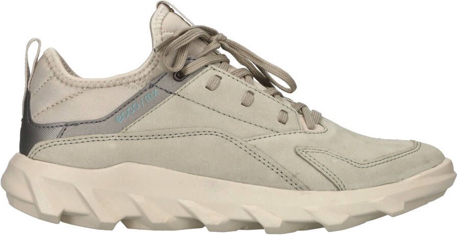 Ecco MX Low Sneaker Dames Groen Taupe