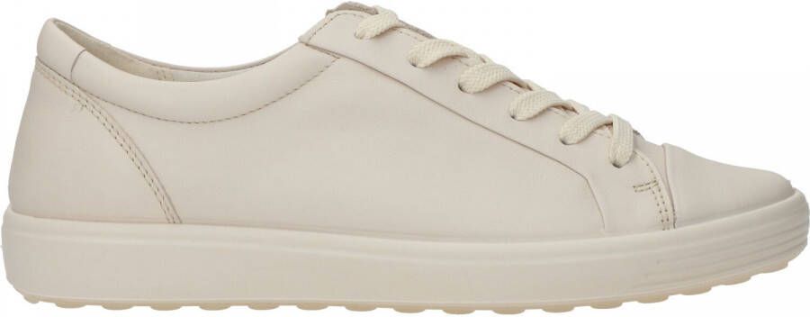 ECCO Soft 7 W Dames leren sneaker Beige Size: 38 (UK 5-5.5) - Foto 4