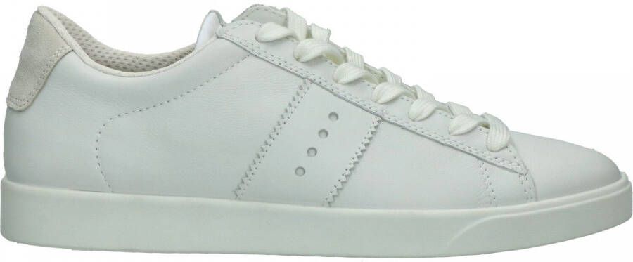 ECCO Street Lite W Dames leren sneaker Wit Size: 38 (UK 5-5.5)