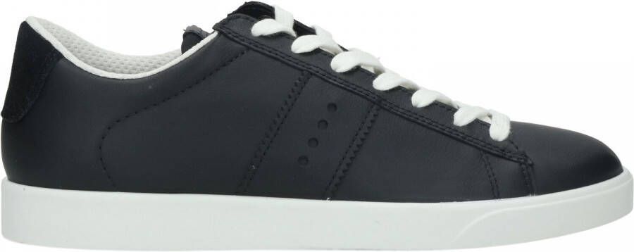 ECCO Street Lite W Dames leren sneaker Zwart Size: 36 (UK 3.5-4)