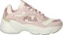 Fila Collene Logo Teens Sneakers Laag Roze - Thumbnail 3