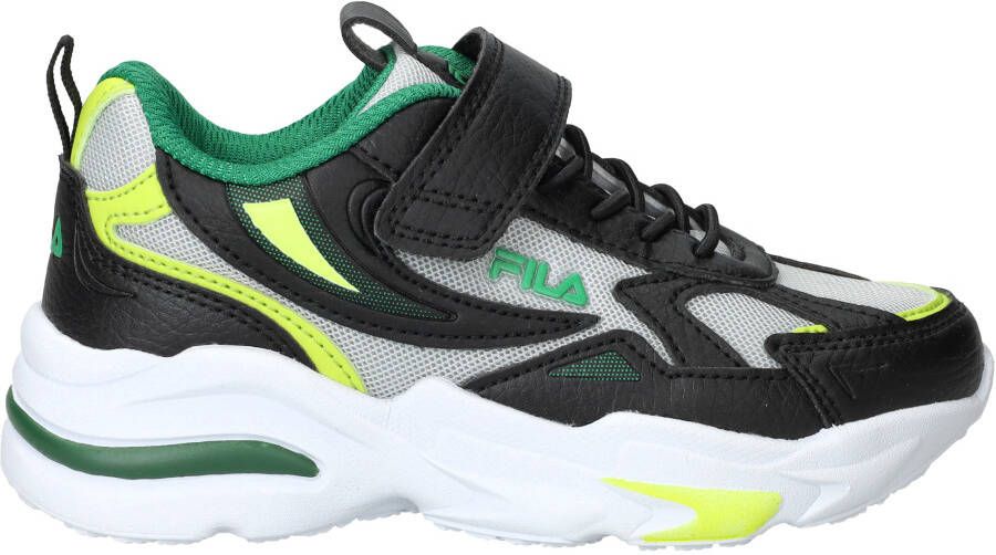 Fila Madrun Velro Kids Sneakers Laag Zwart - Foto 3