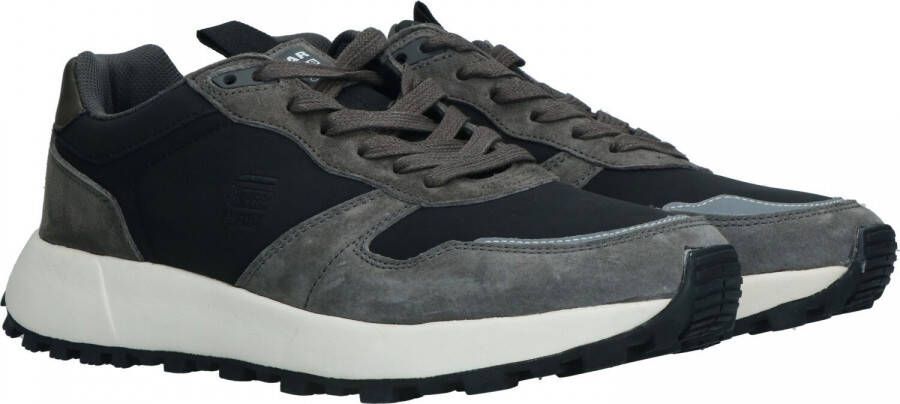 G-Star G Star RAW THEQ RUN TNL M suède sneakers zwart grijs - Foto 3