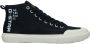G-Star Moderne canvas sneaker met grafische prints Black Dames - Thumbnail 2