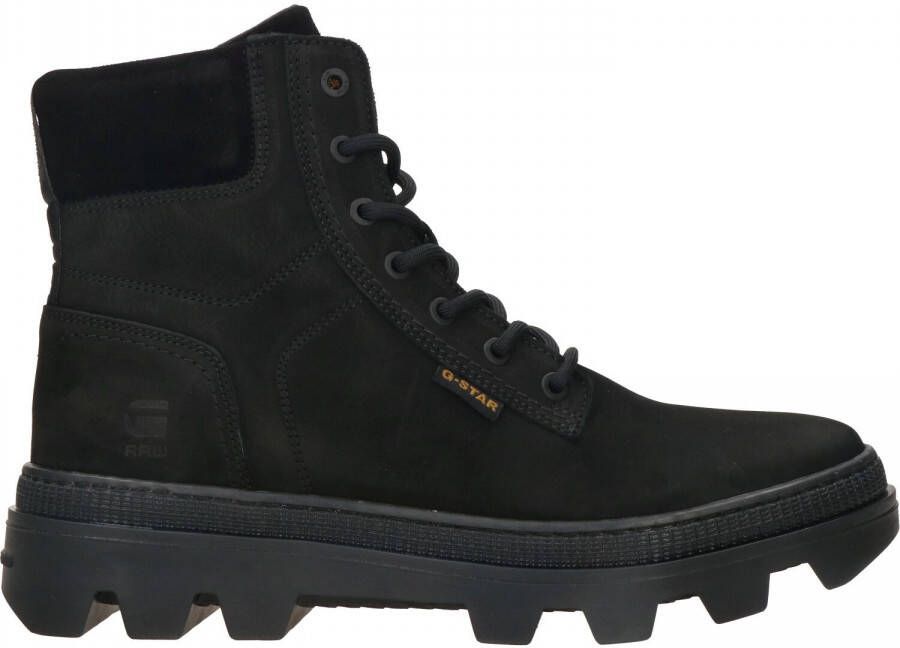 G-Star Raw Noxer Hgh Nub M Veterboots Laarzen Met Veters Heren Zwart - Foto 11