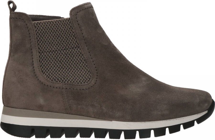 Gabor Stijlvolle Beige Suède Chelsea Laarzen met Comfortabele Pasvorm Beige Dames - Foto 2