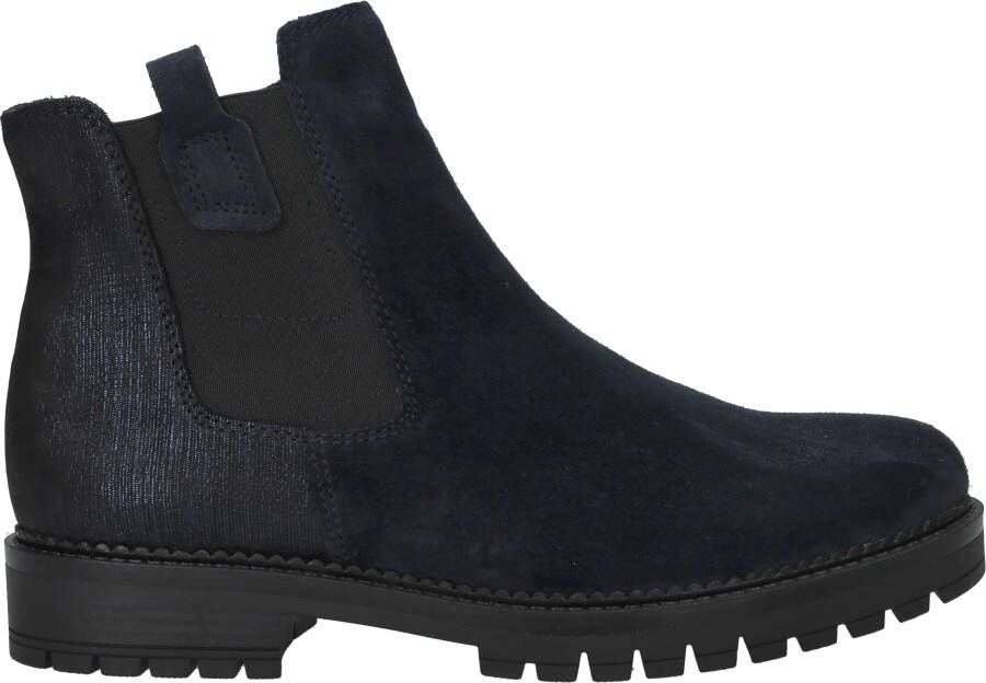 Gabor Suède Chelsea Boot met Metallic Detail Blue Dames - Foto 3