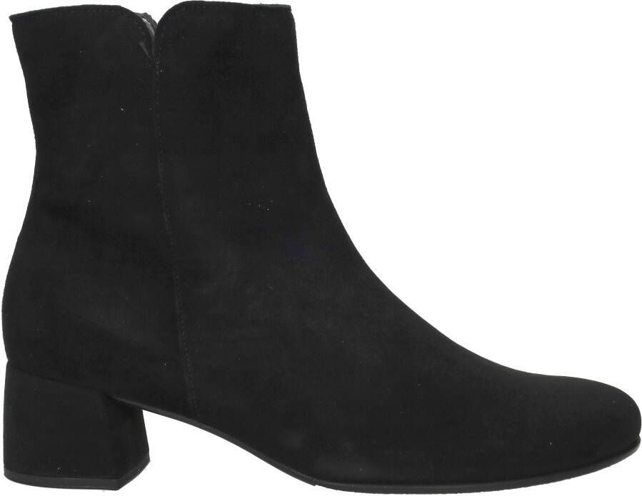 GABOR Enkellaarsjes Dames 680.3 Maat: 35 Materiaal: Suède Kleur: Zwart - Foto 4