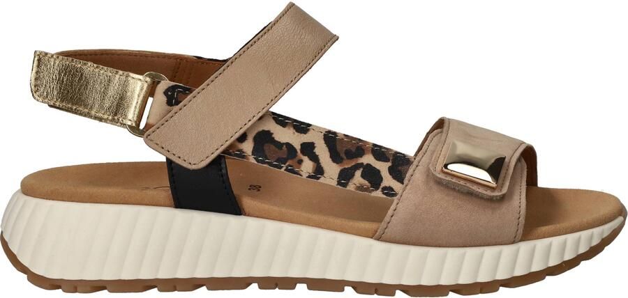 Gabor Dames sandalen beige Panterprint Artikel - Foto 4