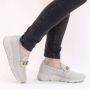 Gabor Stijlvolle Lederen Loafers voor Vrouwen Beige Dames - Thumbnail 2