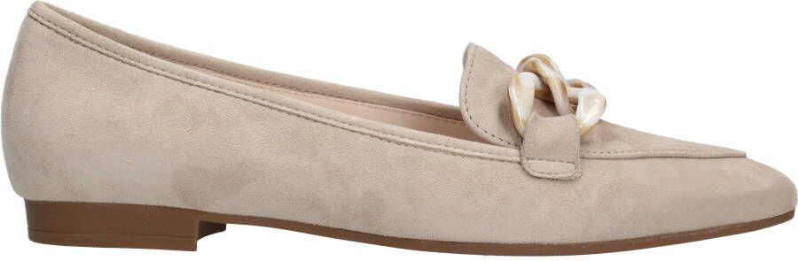 Gabor Stijlvolle Suède Loafer voor Dames Beige - Foto 11