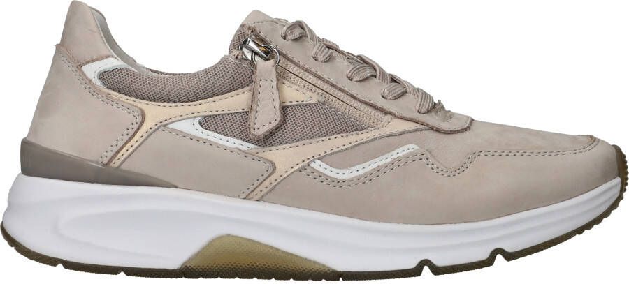 Gabor Rollingsoft Sneakers Dames Beige