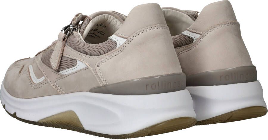 Gabor Rollingsoft Sneakers met sleehak met gepolsterde schaprand vrijetijdsschoen halve schoen veterschoen - Foto 4