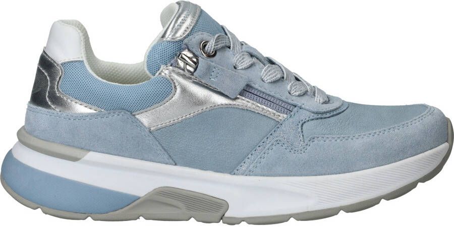 Gabor Rollingsoft Sneakers Dames Blauw