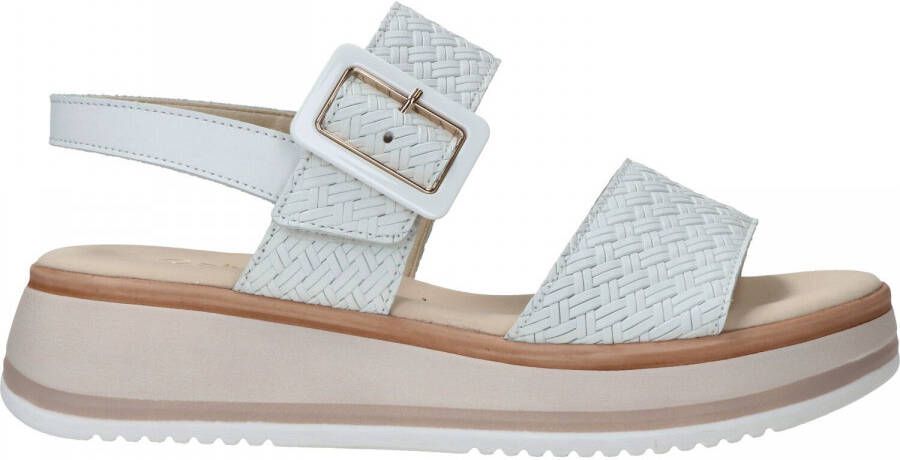 Gabor Comfort Gevlochten Sandaals G Leest Wit Dames - Foto 3