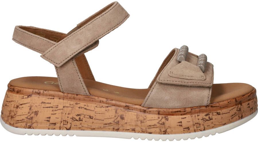 Gabor Sandalen Dames Taupe