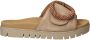 Gabor Slippers plateau zomerschoen slippers met sierparels aan de decoratieve gesp - Thumbnail 3