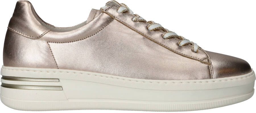 Gabor Roségouden Metallic Sneakers met Optifit Voetbed Yellow Dames - Foto 5