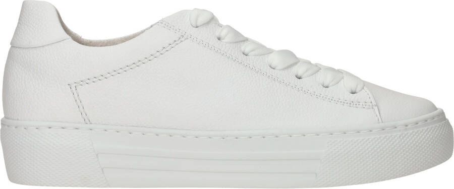 GABOR Lage Sneakers Dames 460.1 Maat: 39 Materiaal: Leer Kleur: Wit - Foto 9