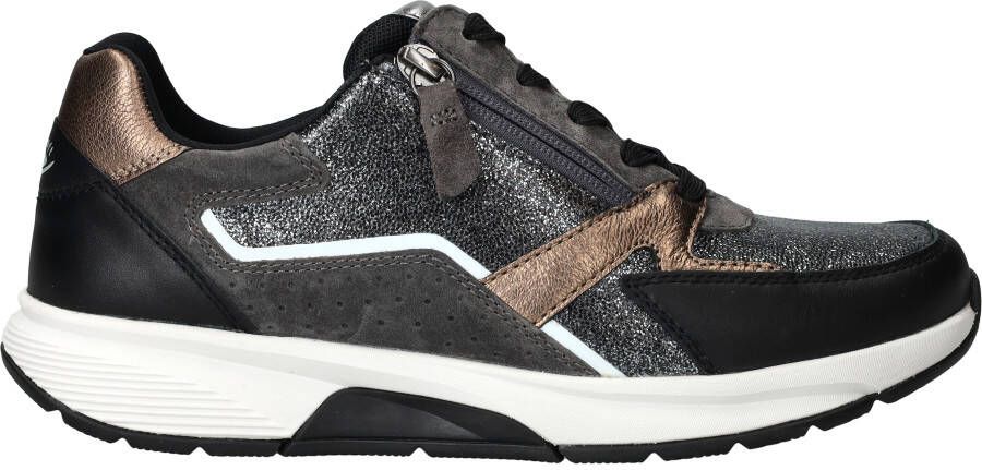 Gabor rollingsoft sensitive 56.878.89 dames rollende wandelsneaker zwart - Foto 3