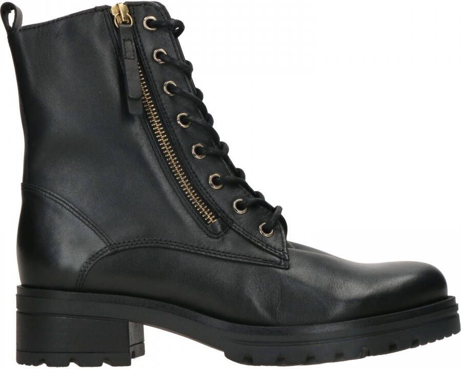 Gabor 785 Veterboots Laarzen Met Veters Dames Zwart - Foto 2