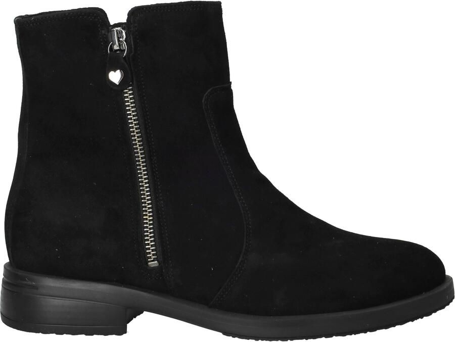 Hartjes 172.1315 30 01.00 G Enkellaarzen Zwart Suede Zwart - Foto 2