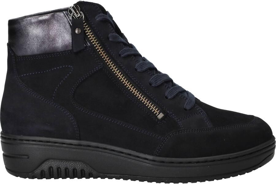 Hartjes 172.1707 21~~~~~~~~~~~~~~~~~~~ Hoge sneakers Veterlaarzen Dames veterschoenen Dames sneakersHalf-hoge schoenen Blauw - Foto 9