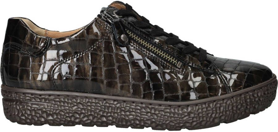 HARTJES Lage Sneakers Dames 162.1402 Phil Maat: 41 Materiaal: Lakleer Kleur: Grijs - Foto 3