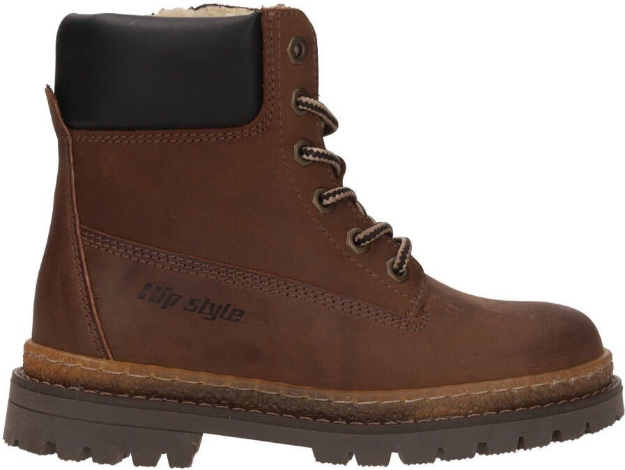 HIP Style Veterboot Jongens Bruin