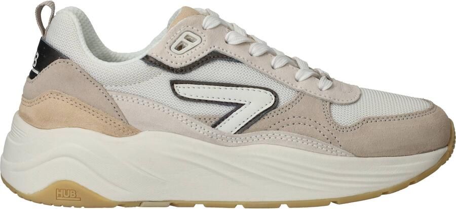 Hub Glide off white bone sneakers Suede Dames - Foto 4