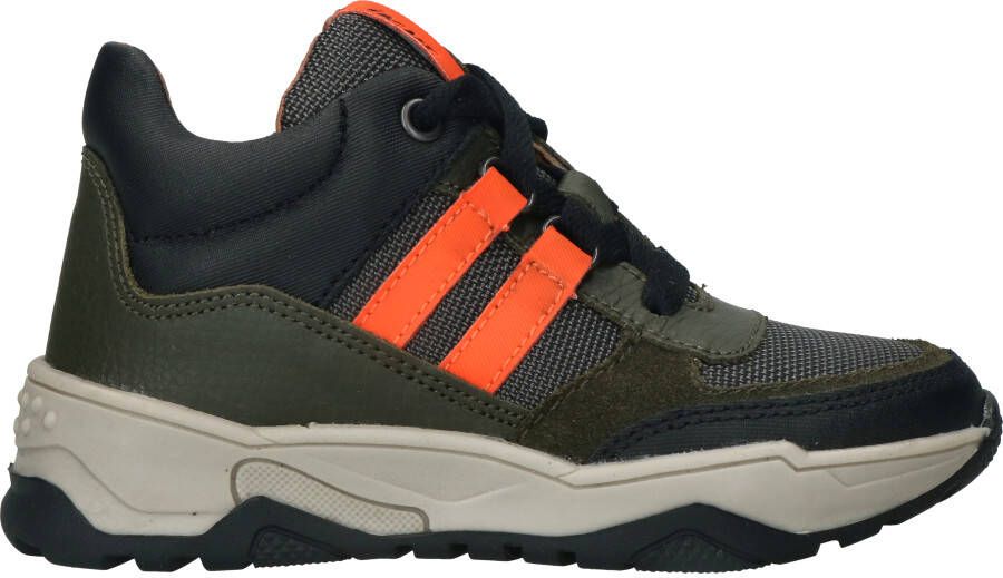 Ikke IK-KE Sneaker Jongens Zwart groen