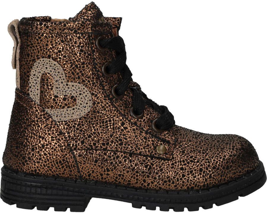 Ikke IK-KE Veterboots Meisjes Bruin