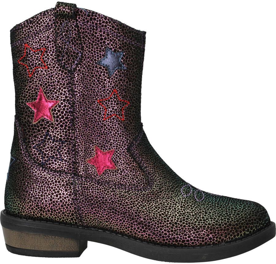Ikke IK-KE Westernboots Meisjes Paars