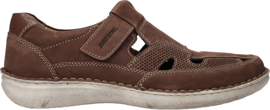 Josef Seibel Comfortabele Bruine Nubuck Sandaal Brown Heren - Foto 5