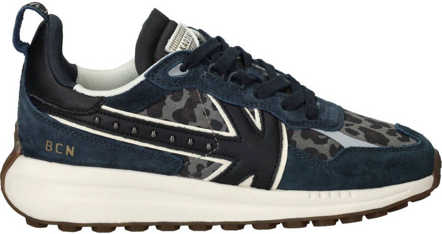 Kaotiko Detroit Glam Sneakers Dames Blauw