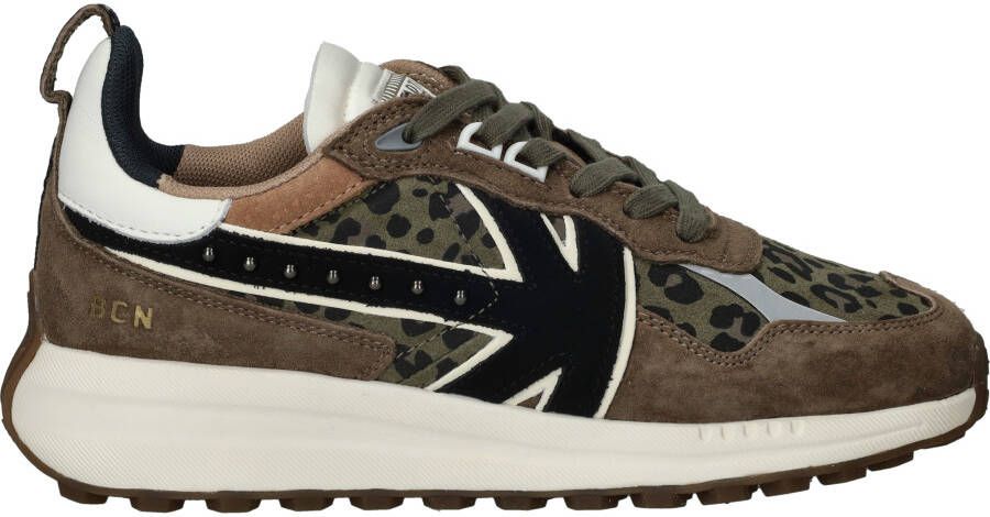 Kaotiko Lage Sneakers AR002-02 Detroit Glam Khaki - Foto 3