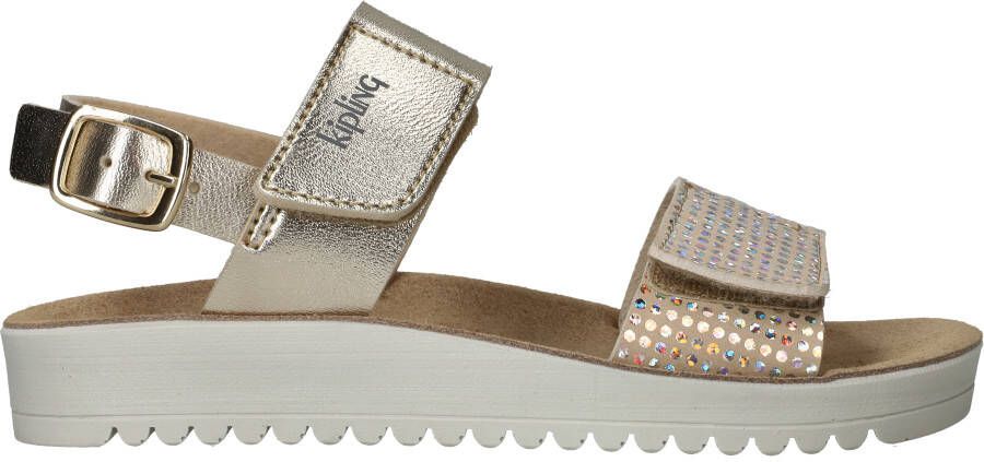 Kipling Niama Sandalen Goud