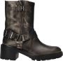 Lazamani Vintage Biker boots zilver Leer Dames - Thumbnail 3