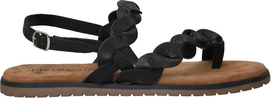 Lazamani Jona Dames Sandalen Leer Black - Foto 2
